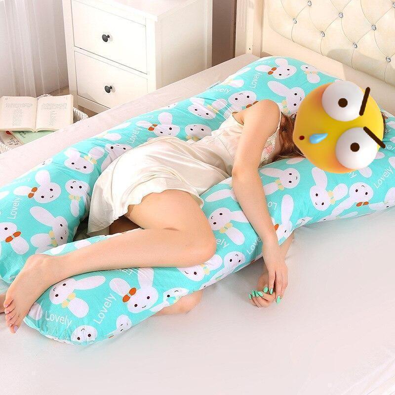 Lighteme Schwangerschaftskissen, Stillkissen, U-förmiges Körperkissen für Schwangere