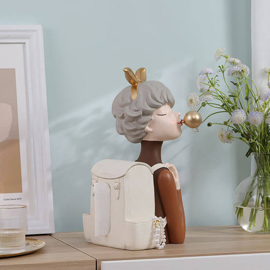 Lighteme Rucksack Mädchen Harz Aufbewahrung Dekoration