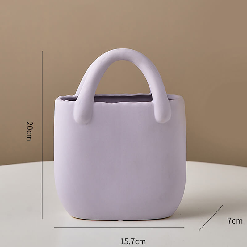 Lighteme Bag Ceramic Vase