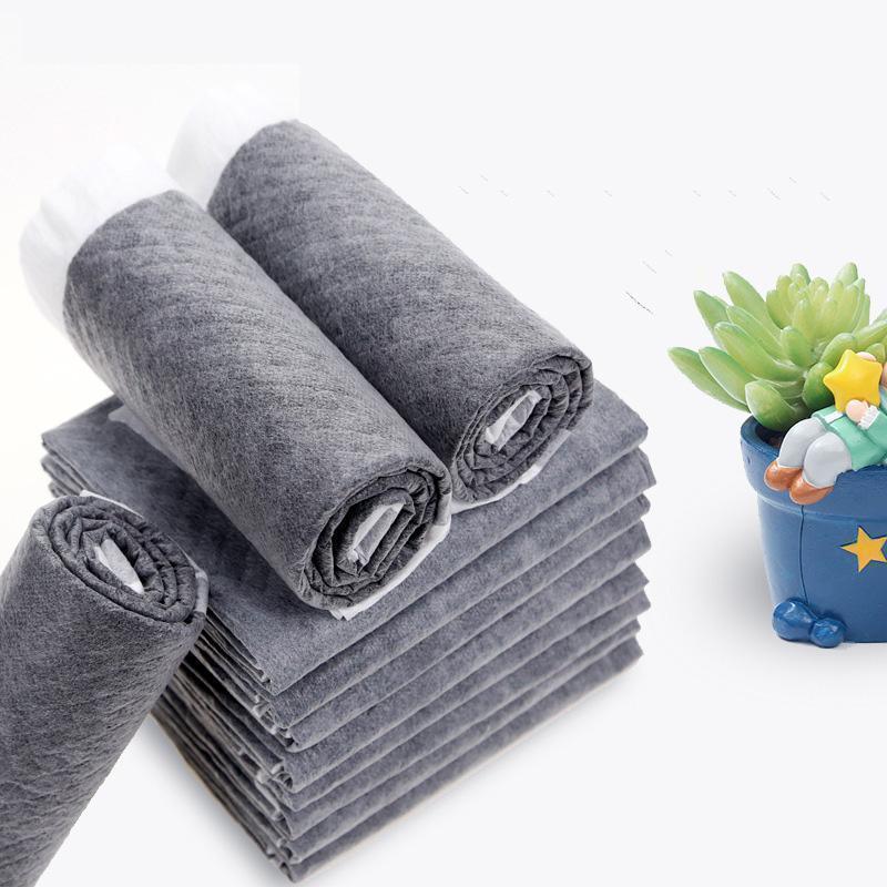 Lingettes anti-odeurs au charbon de bambou Lighteme (100 feuilles)