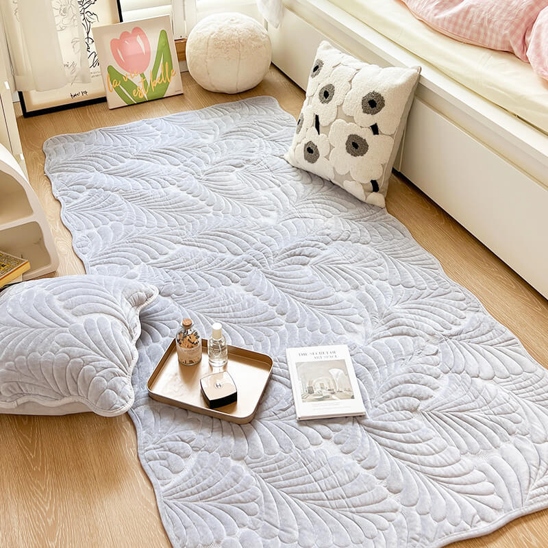 Tapis décoratif Lighteme en feuille de bananier