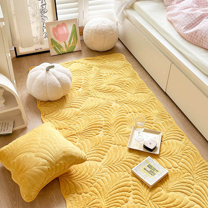 Tapis décoratif Lighteme en feuille de bananier