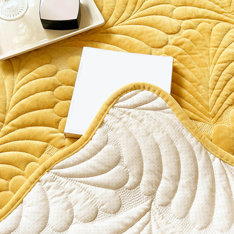 Tapis décoratif Lighteme en feuille de bananier