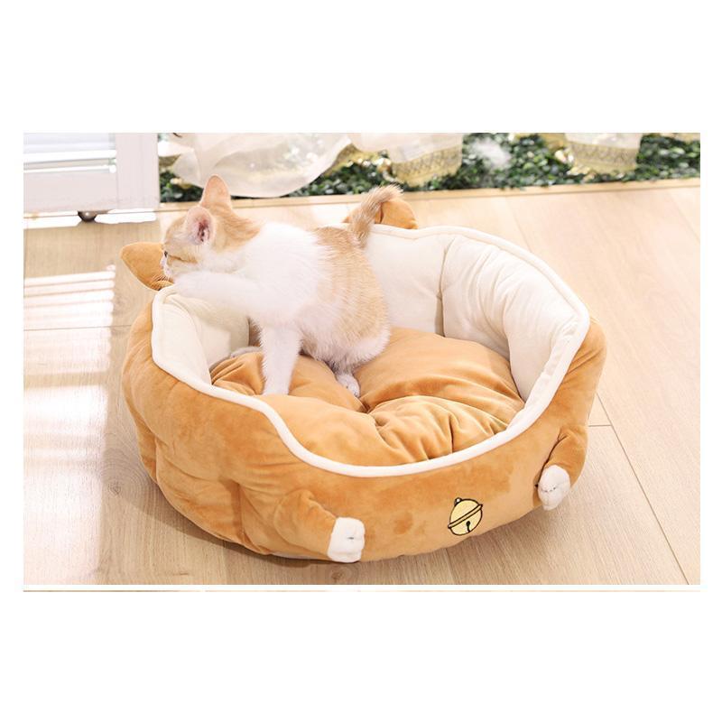 Lit pour animaux de compagnie Lighteme Bell Print en forme de dessin animé