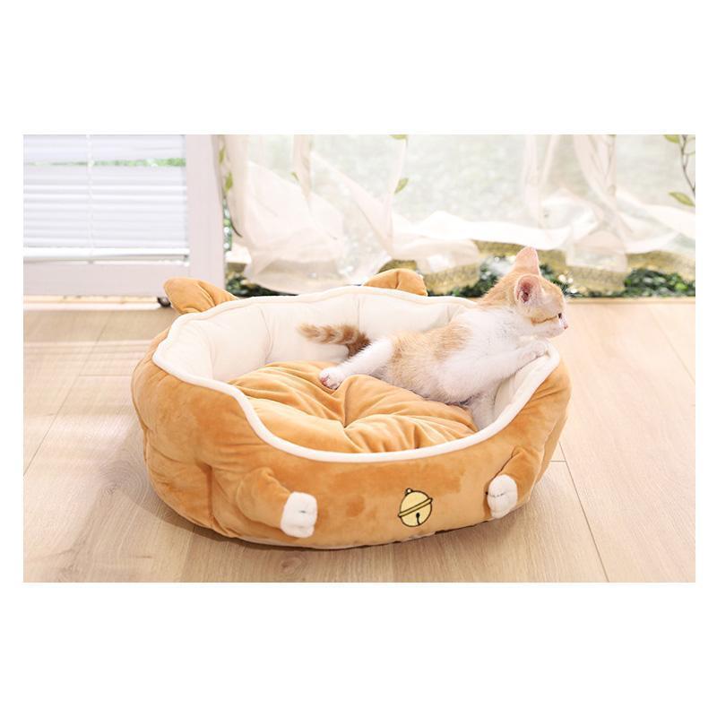 Lit pour animaux de compagnie Lighteme Bell Print en forme de dessin animé