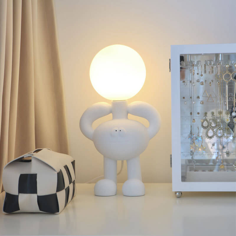 Lampe de bureau en résine Lighteme Bigfoot