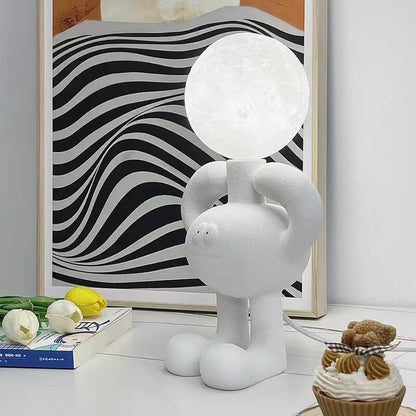 Lampe de bureau en résine Lighteme Bigfoot