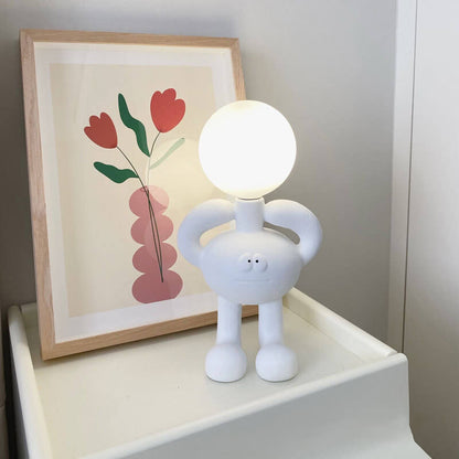 Lampe de bureau en résine Lighteme Bigfoot