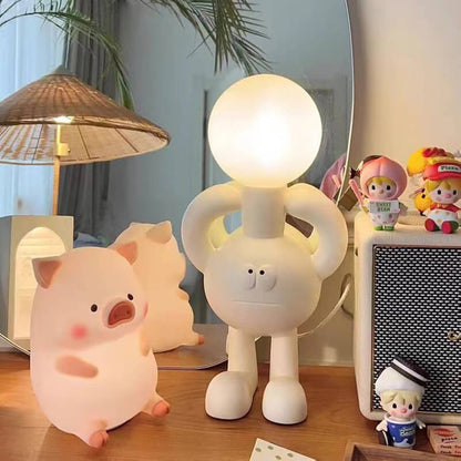 Lampe de bureau en résine Lighteme Bigfoot