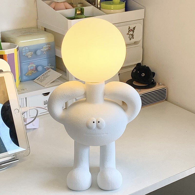 Lampe de bureau en résine Lighteme Bigfoot