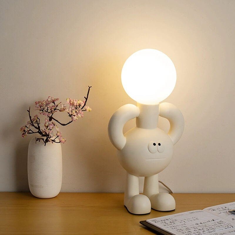 Lampe de bureau en résine Lighteme Bigfoot