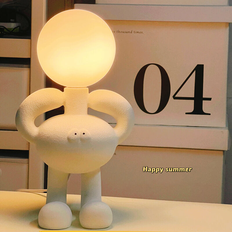 Lampe de bureau en résine Lighteme Bigfoot