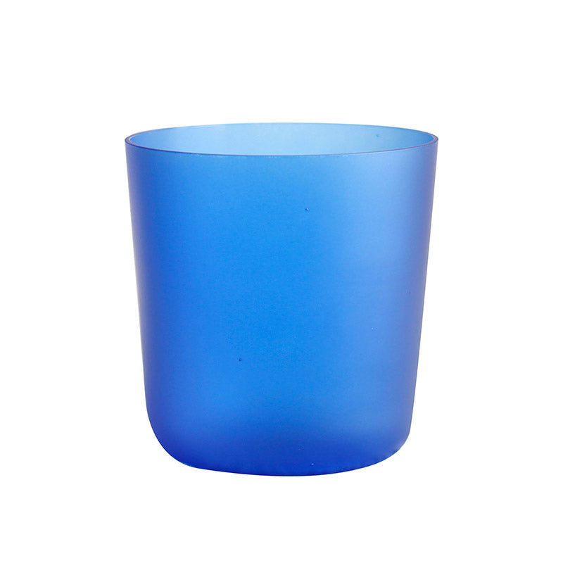 Lighteme 8 Inches Matte Clear Quartz Chakra Sound Bowls Alchemy Colored Crystal Singing Bowls