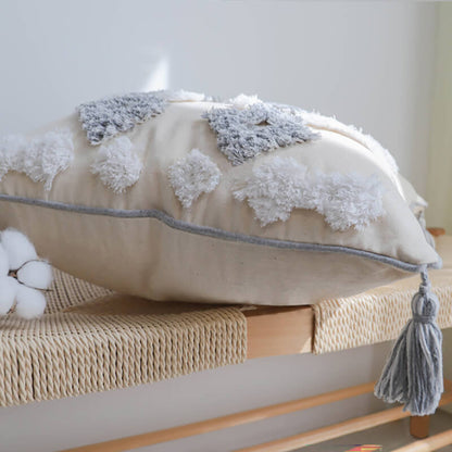 Housse de coussin Lighteme en coton bohème