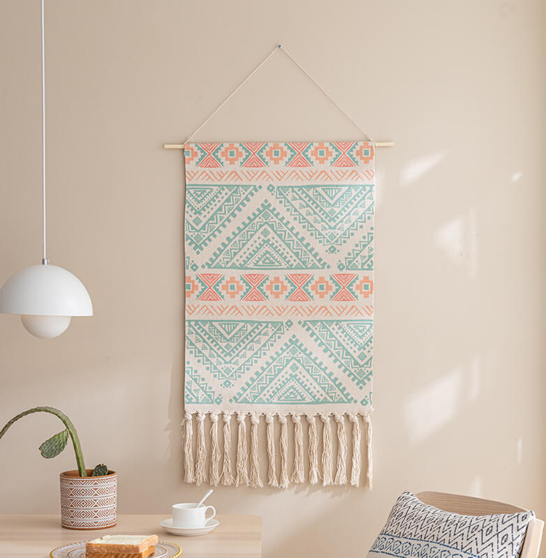 Suspension murale à pampilles Lighteme Boho