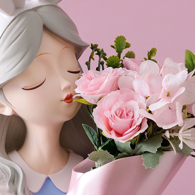 Décoration en résine Lighteme Bouquet Girl