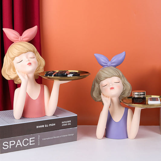 Lighteme Bow Girl Tablettaufbewahrung