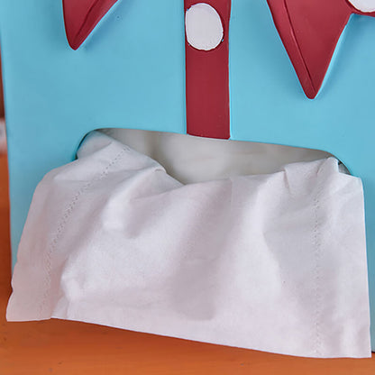 Lighteme Taschentuch-Aufbewahrungsbox mit Schleife und Punkten