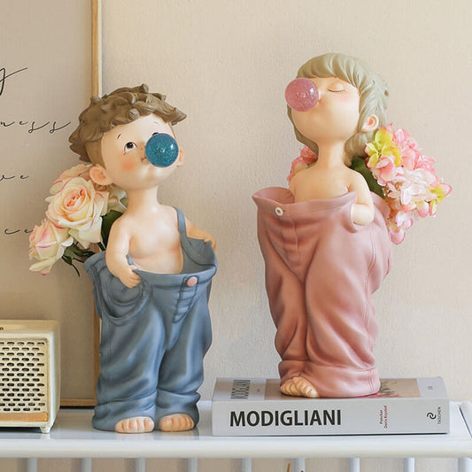 Lighteme – Vasen-Ornament „Bubble Boy“