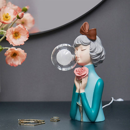 Lighteme Bubble Girl Dekoratives Umgebungslicht