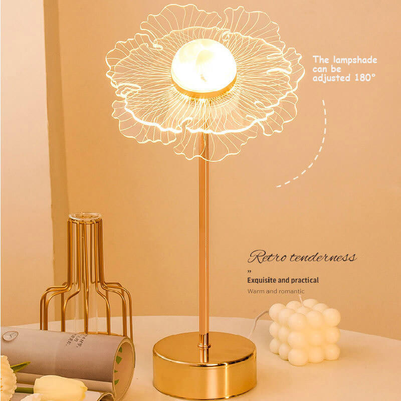 Lampe de table Lighteme Butterfly Flower