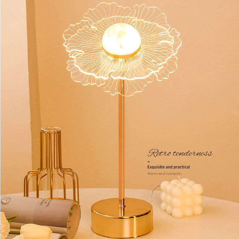 Lampe de table Lighteme Butterfly Flower