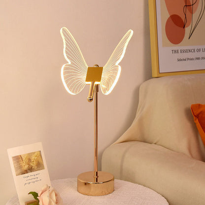 Lampe de table Lighteme Butterfly Flower