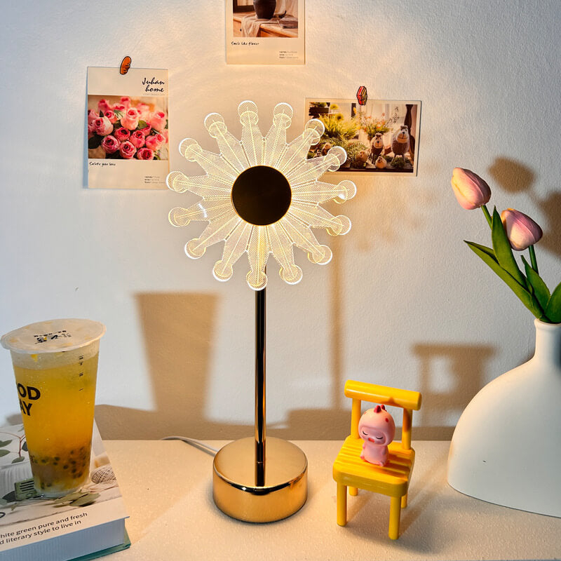Lampe de table Lighteme Butterfly Flower