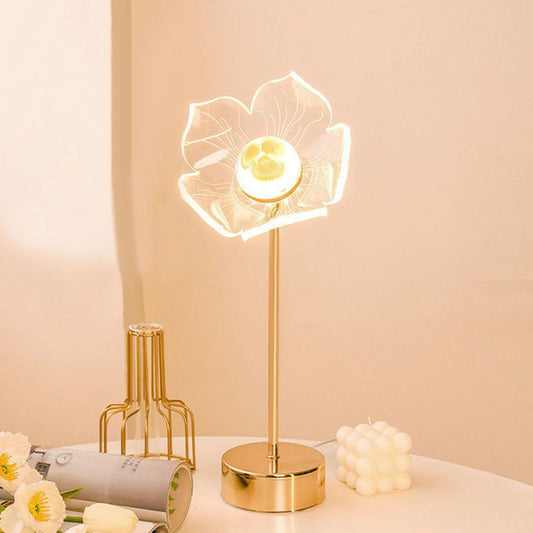 Lampe de table Lighteme Butterfly Flower