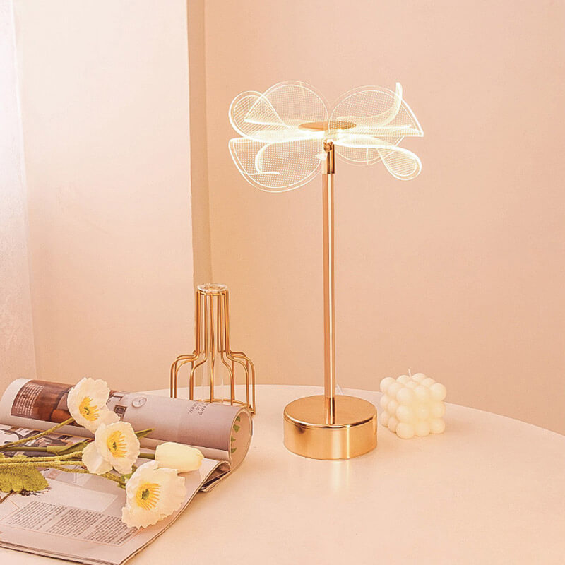 Lampe de table Lighteme Butterfly Flower