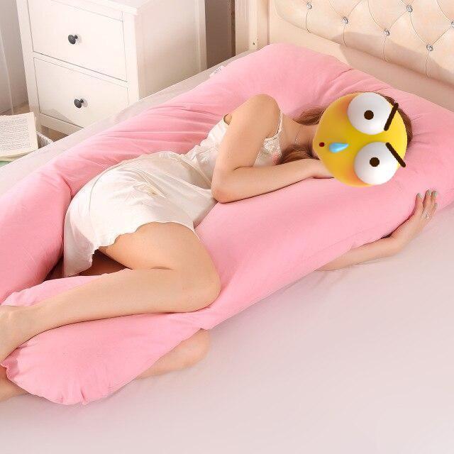 Lighteme Schwangerschaftskissen, Stillkissen, U-förmiges Körperkissen für Schwangere