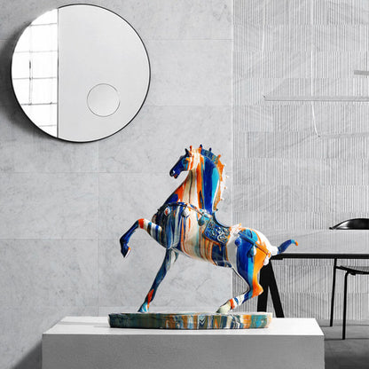 Lighteme Dekorative Ornamente mit Camouflage-Muster, Pferd