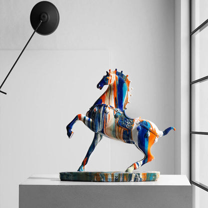 Lighteme Dekorative Ornamente mit Camouflage-Muster, Pferd