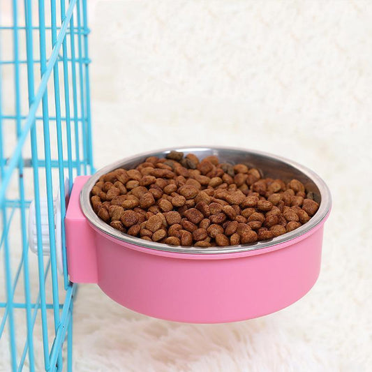 Lighteme Candy Color Feeding Cage Hanging Pet Bowl (3 colors & 2 sizes)