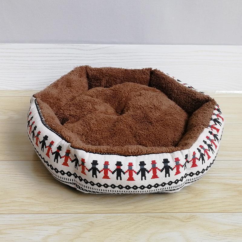 Lit d'hiver amovible Lighteme Canvas pour chiots et chatons (2 couleurs et 3 tailles)