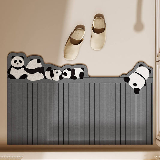 Lighteme Cartoon Diatom Mud Bath Mat