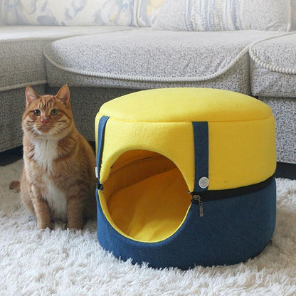 Nid pour chat Lighteme Cartoon à double usage (4 couleurs)