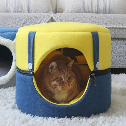 Nid pour chat Lighteme Cartoon à double usage (4 couleurs)