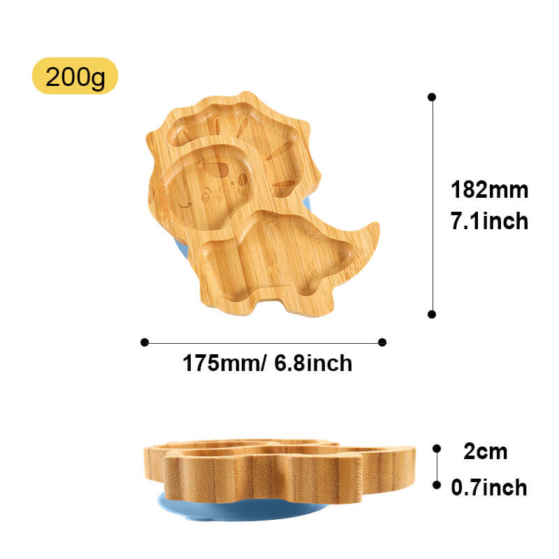 Lighteme Cartoon Children's Dinner Plate