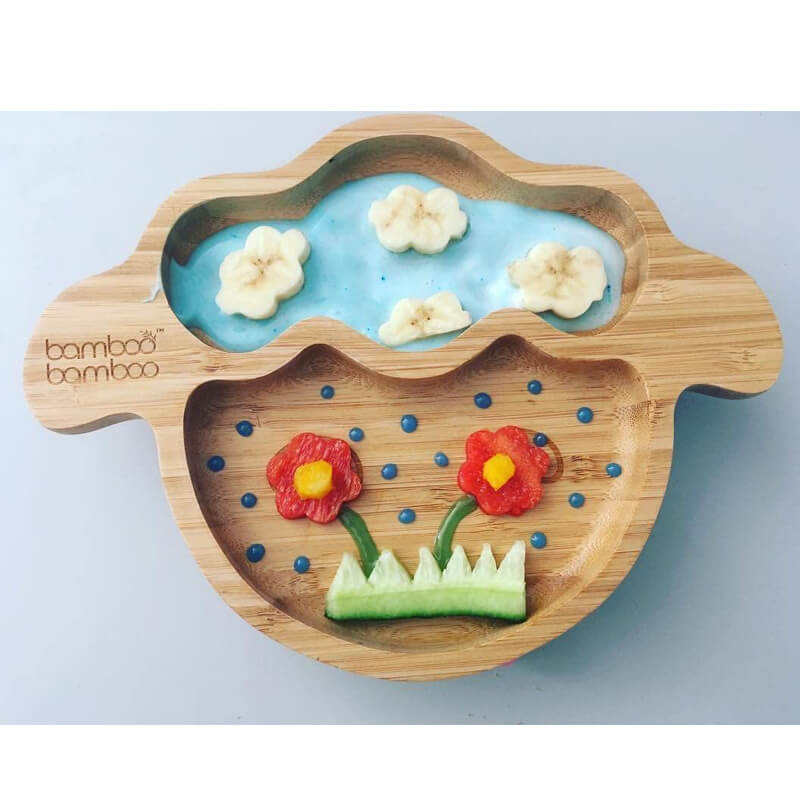 Lighteme Cartoon Children's Dinner Plate