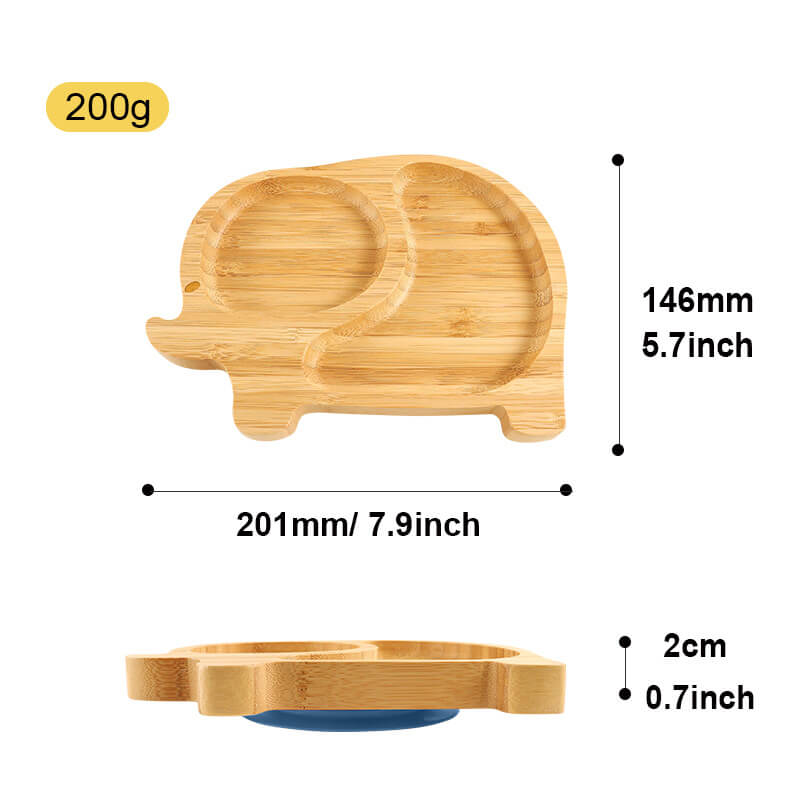 Lighteme Cartoon Children's Dinner Plate