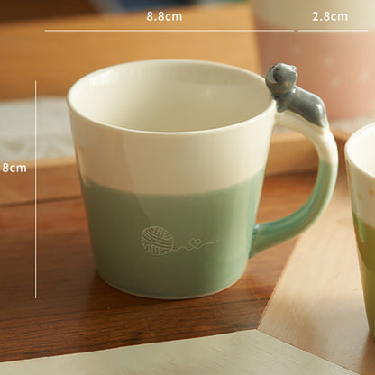 Lighteme Cat Ceramic Mug