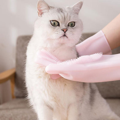 Lighteme Katzenbade-Haarentfernungs-Massagehandschuh (2 Farben)