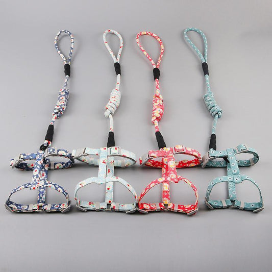 Ceinture de traction Lighteme Cat à motif floral pour le torse et le dos (4 couleurs et 2 tailles)