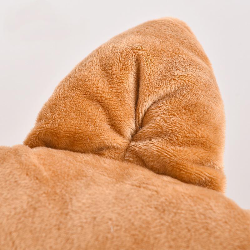 Coussin épais et doux Lighteme Cat, motif dessin animé mignon