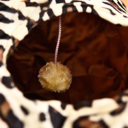 Lighteme Katzentunnel mit Leopardenmuster, knisternd, 3-in-1-Spielzeug