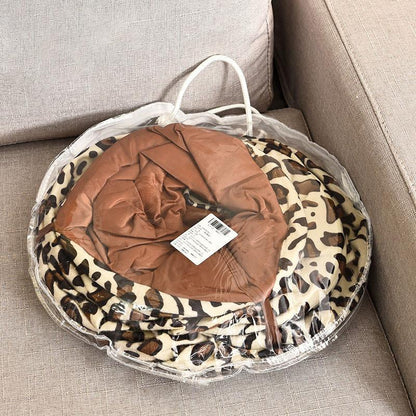 Lighteme Katzentunnel mit Leopardenmuster, knisternd, 3-in-1-Spielzeug