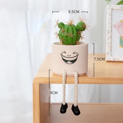 Lighteme Ceramic Emoji Vase