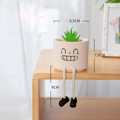 Lighteme Ceramic Emoji Vase