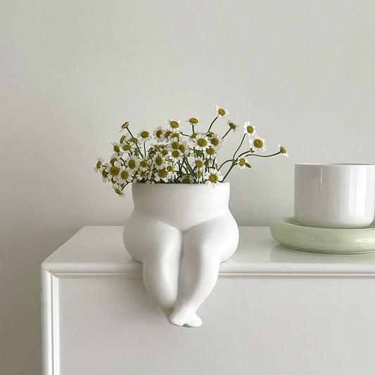Lighteme Ceramic Leg Vase